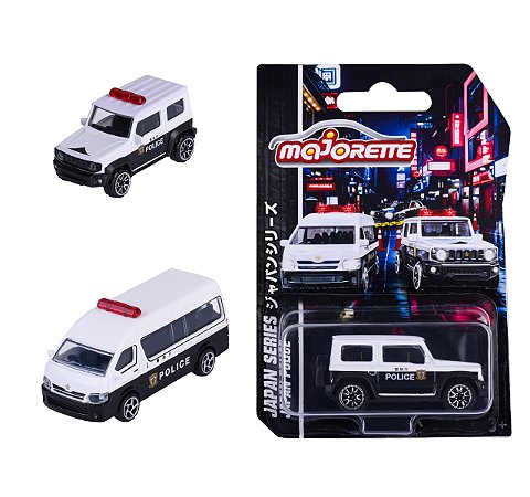 1/64 MAJORETTE SORTIMENTO POLICIA JAPÃO