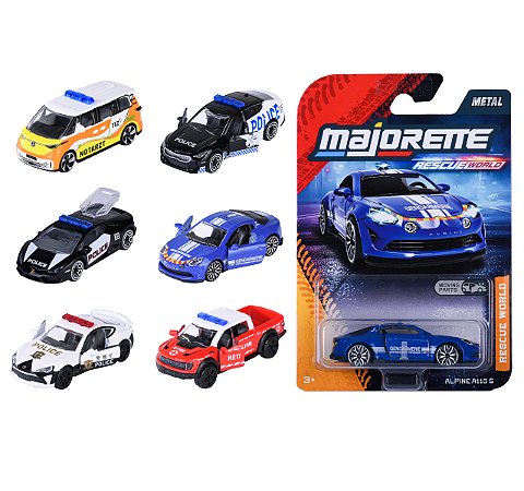1/64 MAJORETTE SORTIMENTO RESCUE WORLD PREMIUM