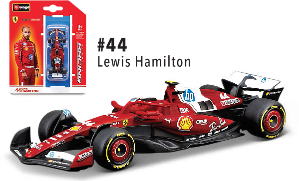 1/64 F-1 2025 FERRARI SF-25 #44 HAMILTON