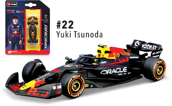 1/64 F-1 2025 RED BULL RACING RB21 #22 TSUNODA