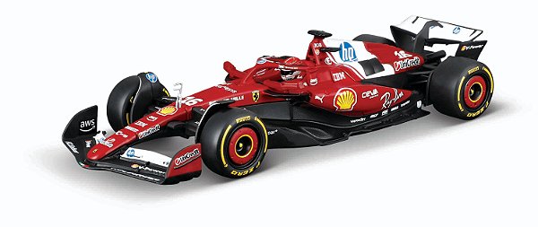 1/43 F-1 2025 FERRARI SF-25 #16 LECLERC COM PILOTO