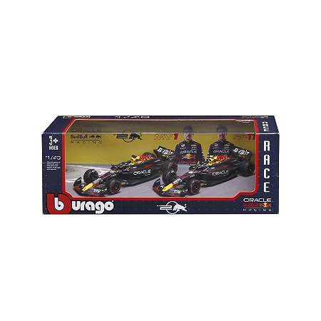 1/43 F-1 2024 RED BULL RACING RB20 PACK COM 2 PILOTOS / #1 VERSTAPPEN E #11 PEREZ