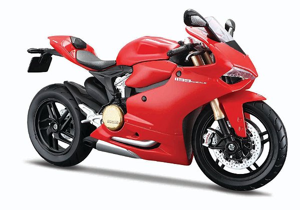 1/12 MOTO DUCATI 1199 PANIGALE KIT EM METAL E PLASTICO PARA MONTAR