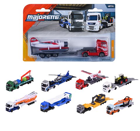 1/64 MAJORETTE SORTIMENTO CITY TRANSPORTER