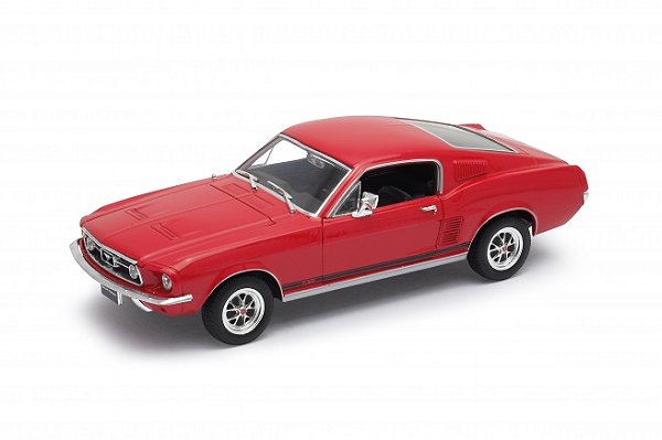 1/24 1967 FORD MUSTANG GT VERMELHO