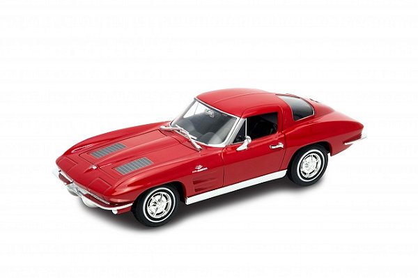 1/24 1963 CHEVROLET CORVETTE VERMELHO