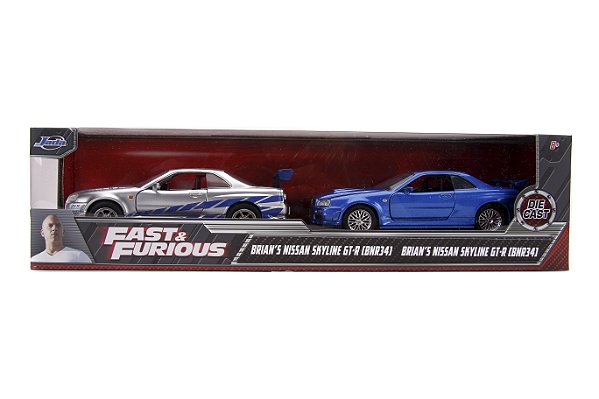 1/32 TWIN PACK VELOZES E FURIOSOS