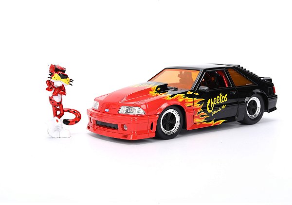 1/24 1989 FORD MUSTANG COM BONECO CHESTER CHEETOS