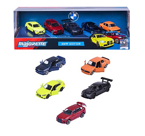 1/64 MAJORETTE GIFTPACK 5 CARROS BMW