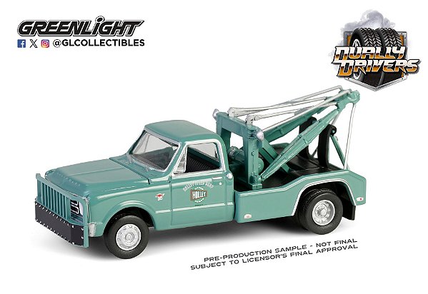 1/64 GREENLIGHT 1967 CHEVROLET C-30 DUALLY WRECKER DUALLY DRIVERS SERIES 16