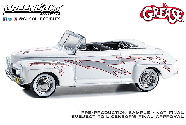 1/64 GREENLIGHT 1948 FORD DE LUXE CONVERSIVEL GREASE