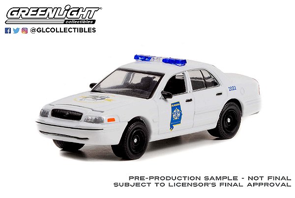 1/64 GREENLIGHT 2008 FORD CROWN VICTORIA POLICE ALABAMA