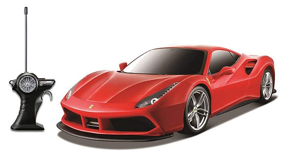 FERRARI 488 GTB RADIO CONTROLE 1/24