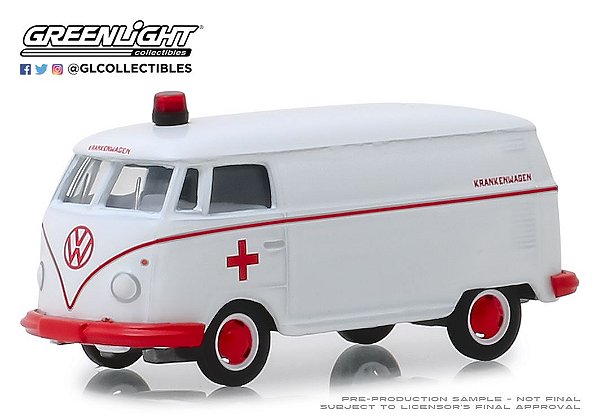 1:64 1964 VW KOMBI AMBULANCIA VEE-DUB