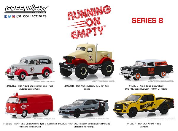 1:64 RUNNING ON EMPTY SERIE 8