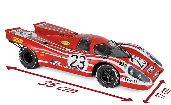 PORSCHE 917 K WINNER 24H FRANCE 1970 ATTWOOD/HERMANN 1/12