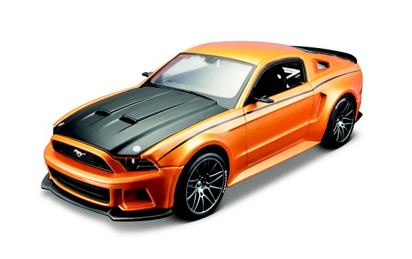 1:24 KIT EM METAL PARA MONTAR 2014 FORD MUSTANG STREET RACER