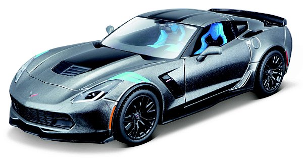 1:24 KIT EM METAL PARA MONTAR 2017 CORVETTE GRAND SPORT