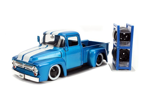 1956 FORD F-100 PICK UP JUST TRUCKS 1/24