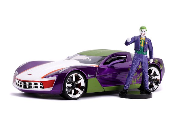 1:24 2009 CORVETTE STINGRAY CORINGA COM BONECO