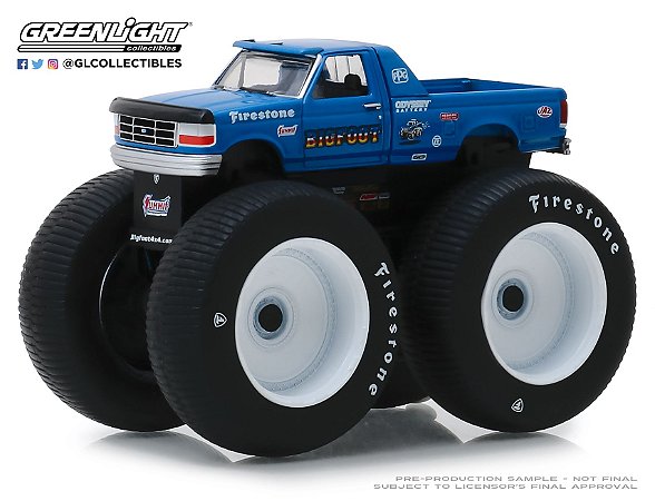 1:64 1996 FORD F-250 MONSTER TRUCK BIGFOOT #5 KINGS OF CRUNCH SERIE 4