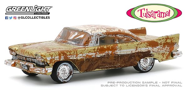 1:64 1957 PLYMOUTH BELVEDERE DESERT GOLD AND SAND TULSARAMA 2007