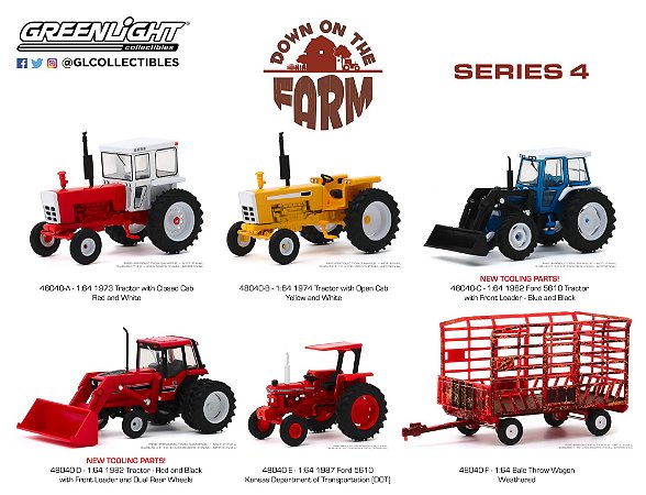 1:64 DOWN ON THE FARM SERIE 4