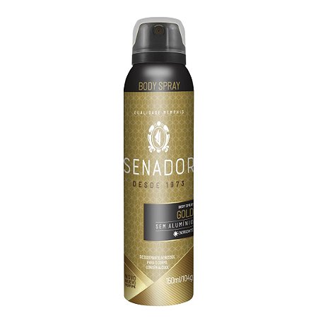 Body Spray Senador Gold