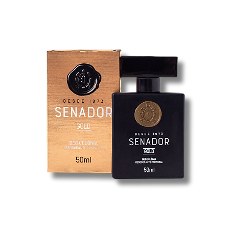 Deo Colônia Senador Gold