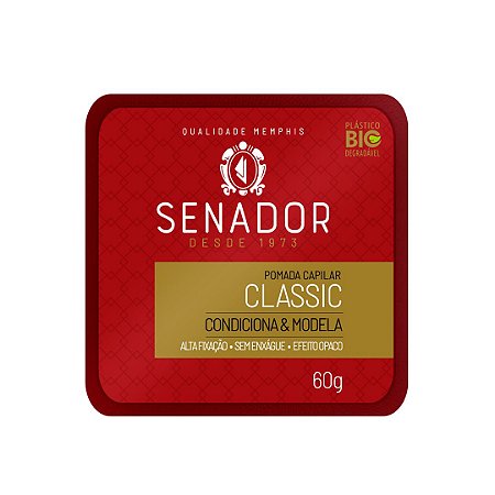 Pomada Capilar Senador Classic 60g