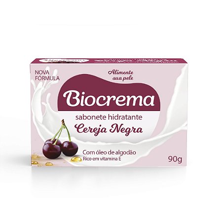 Sabonete Biocrema Cereja Negra 90g