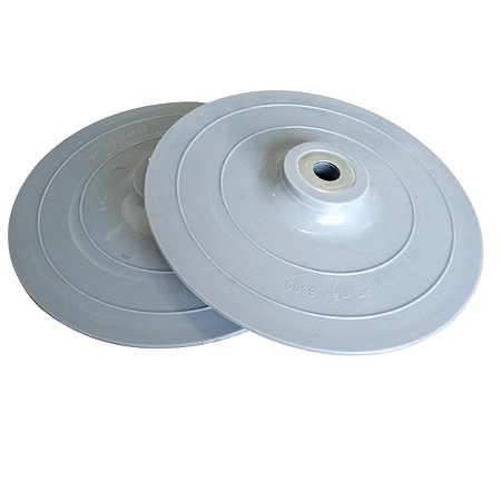 Suporte Prato Rígido Lixa Boina Politriz 180mm 7'' S/ Velcro