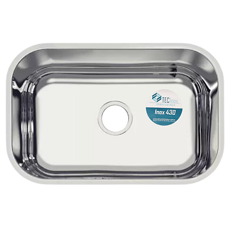 Cuba Nº1 47x30x14 Aço 430 - TeC Inox