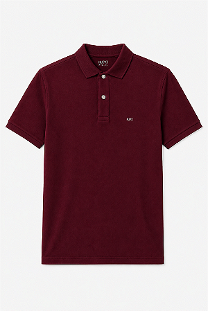 POLO PIQUET BORDÔ