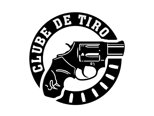 85s - Adesivo Clube de Tiro