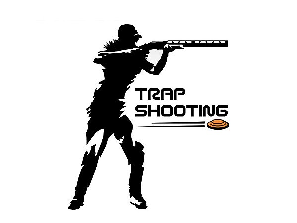 Adesivo Trap Shooting - Tiro ao Prato