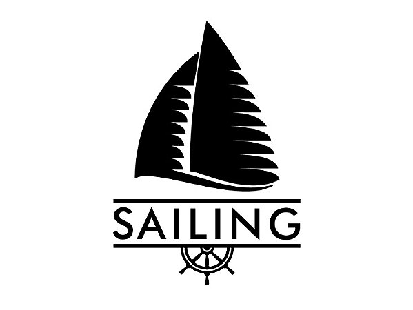 Adesivo Sailing - Barco a Vela