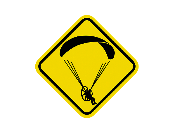 Adesivo Paramotor Yellow