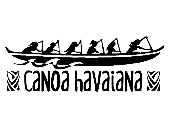 Adesivo Canoa Havaiana Equipe