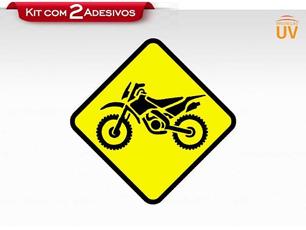 MotoCross' Adesivo