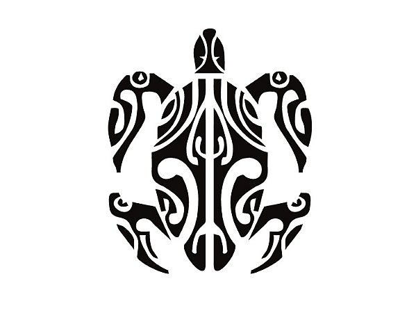 Adesivo Tartaruga Maori