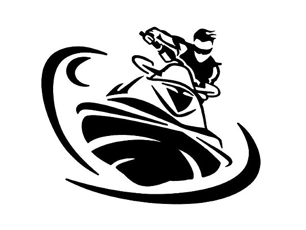 Adesivo JET SKI - Manobra