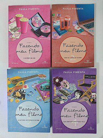 Coleção Fazendo meu Filme - Paula Pimenta C/4 Volumes