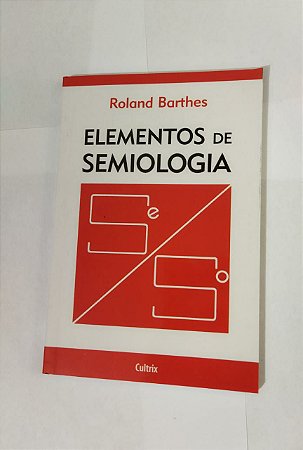 Elementos De Semiologia - Roland Barthes