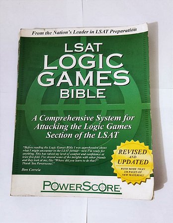 Lsat Logic Games Bible
