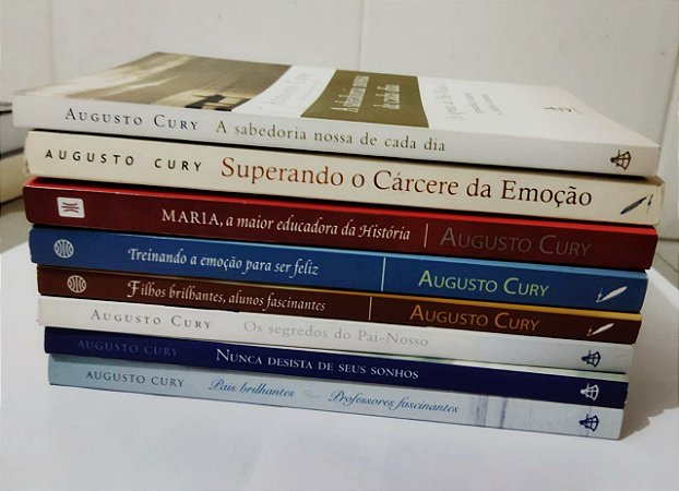 Kit 8 Livros - Augusto Cury