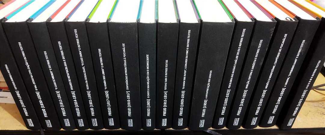 Kit Sigmund Freud 16 volumes - Psicanálise - Cia das Letras Capa Dura