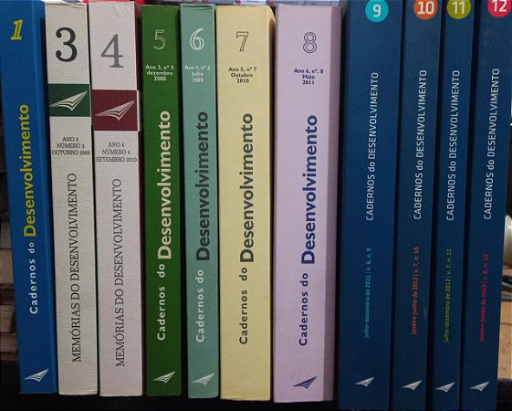 Cadernos e Memórias do desenvolvimento - Celso Furtado 11 Volumes