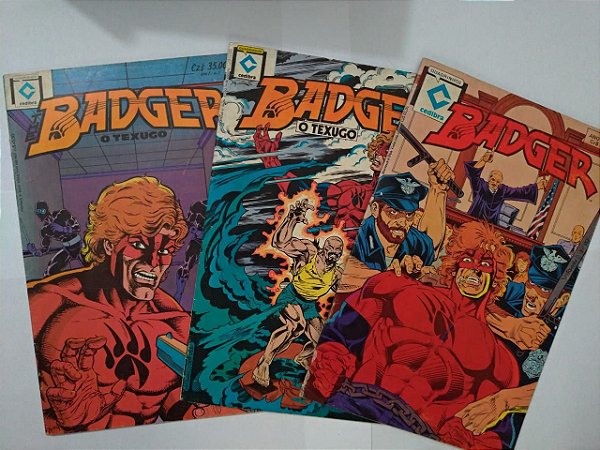 Coleção Badger - C/3 volumes