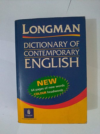 Dictionary Of Contemporary English- Longman